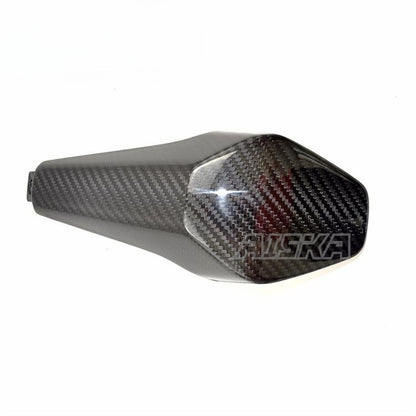 AISKA Dry Carbon Fiber Motorcycle Accessories Spare Parts Rear Seat Cover Rear Fairing for  Ducati Panigale  V4 V4S V4R 2018-2021