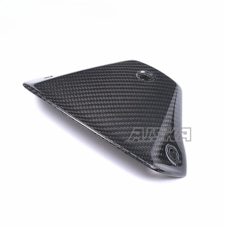 AISKA 3K Full Pre-Preg Carbon Fiber Twill Weave Motorcycle Front Windscreen Holder Bracket for BMW S1000R M1000R 2021-2025