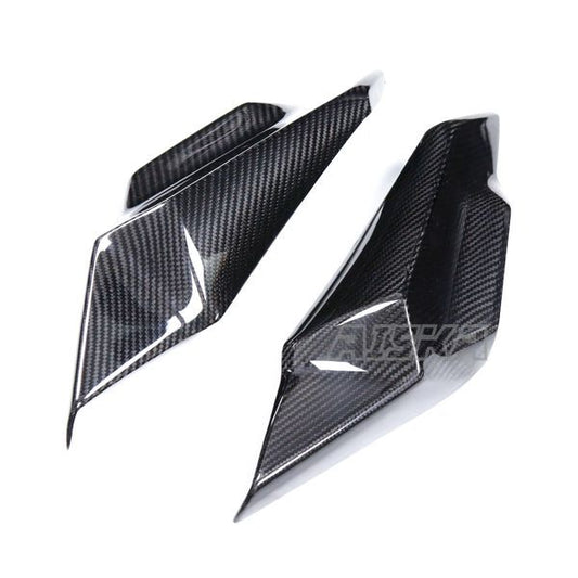 AISKA 100% 3K Dry Carbon Fiber Motorcycle Rear Seat Side Panel for Yamaha MT09 FZ09 2024-2025