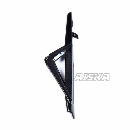 AISKA 100% 3K Pure All Dry Carbon Fiber Motorcycle Body Accessories Chain Cover Chain protection Cover for Aprilia RSV4 Tuono V4 2021-2024