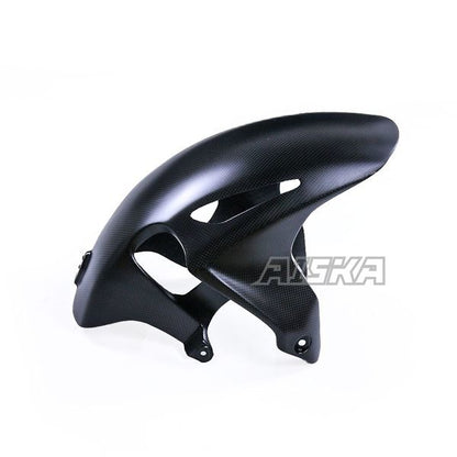 AISKA Carbon Fiber Motorcycle Front Wheel Mud Flap Splash Front Fender Hugger Mudguard for Honda CBR1000RR-R 2021 2022 2023 2024