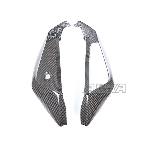 AISKA 3K Dry Carbon Fiber Motorcycle Rear Tail Seat Side Panels Fairings for Kawasaki Ninja ZX10R ZX-10R 2021-2024