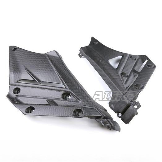 AISKA Dry Carbon Fiber Motorcycle Accessories Inner Side Panels for Ducati Streetfighter V2
