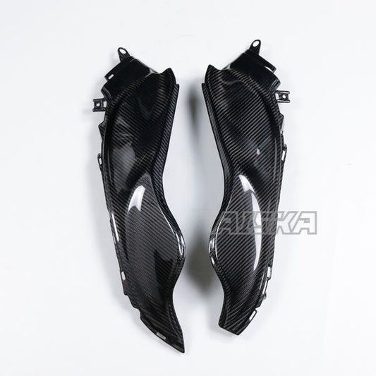 AISKA 100% 3K Carbon Fiber Motorcycle Front Long Dash Side Panel Set for Suzuki GSX1300 R Hayabusa Gen2 2008-2020