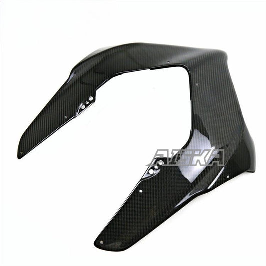 AISKA 3K 3*3 Carbon Fiber Motorcycle Accessories Nose Cowl  for  Ducati Panigale  V4 V4S V4R 2018-2024