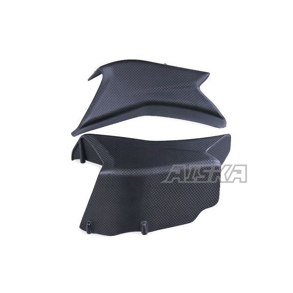AISKA Carbon Fiber Lower Winglets Side Fixed Wing Air Deflector For DUCATI Multistrada V4 V4S Sport Motorcycle Parts Fairing Kit