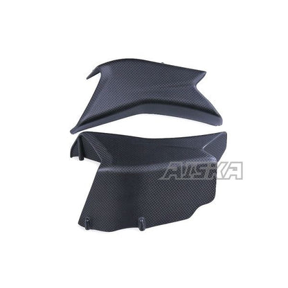 AISKA Carbon Fiber Lower Winglets Side Fixed Wing Air Deflector For DUCATI Multistrada V4 V4S Sport Motorcycle Parts Fairing Kit