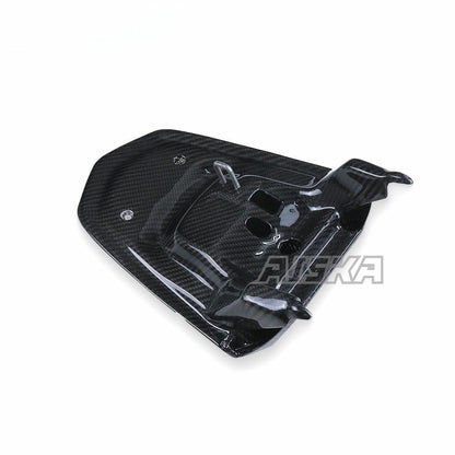 AISKA Motorcycle 3K Dry Carbon Fiber Rear Seat Cowl Pillion Passenger Cowl Seat Cover Fairing for Honda CB650R CBR650R 2019+