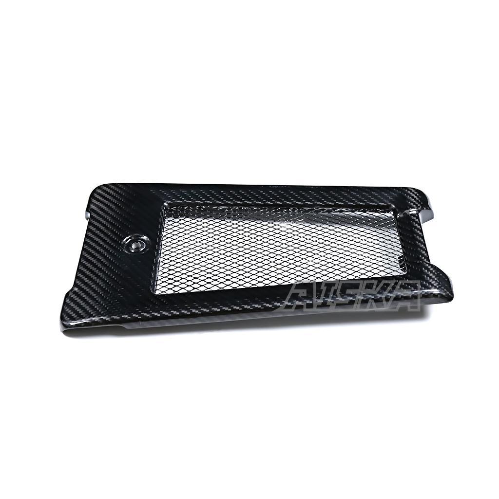 AISKA 3K Dry Carbon Fiber Motorcycle Oil Cooler Cover for Harley Davidson M8 Softail Street Bob Low Rider S ST FXST FLHCS 2018+