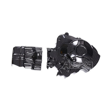 AISKA 100% 3K Dry Carbon Fiber Motorcycle Accessories Engine Cover Protection Cover for Yamaha MT09 FZ09 2017-2020