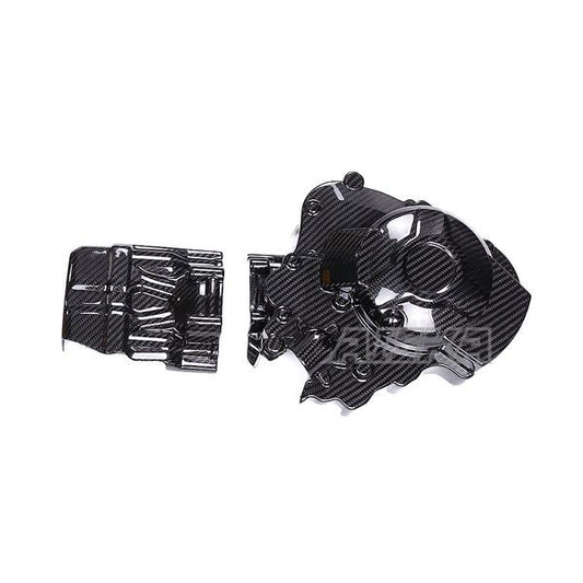 AISKA 100% 3K Dry Carbon Fiber Motorcycle Accessories Engine Cover Protection Cover for Yamaha MT09 FZ09 2017-2020