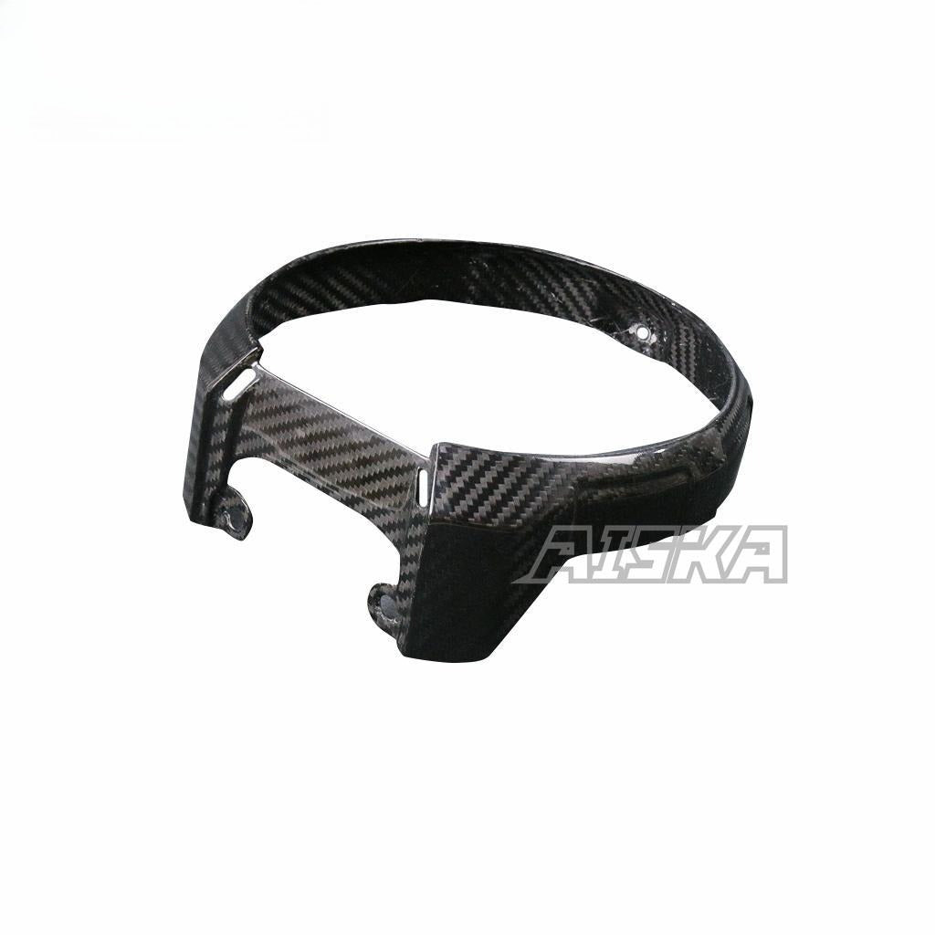 AISKA Motorcycle 3K Dry Carbon Fiber Front Headlamp Headlight Ring Cover Trim for Honda CB650F CBR650F 2014 2015 2016 2017 2018