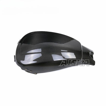 AISKA Twill Weave Glossy 100% 3K Carbon Fiber Fuel tank Cap for Harley Davidson VRSCF V-Rod Muscle