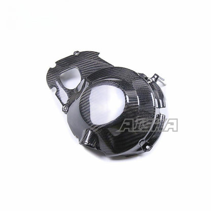 AISKA 3K Carbon Fiber Motorcycle Modification Engine Cover Protection Cover for Yamaha MT09 FZ09 2014-2020