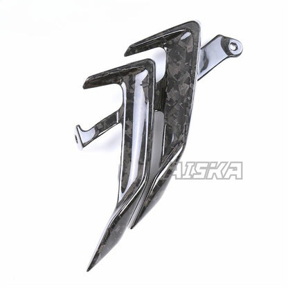 AISKA 100% Dry Carbon Fiber Small Body Side Panel Motorcycle Carbon Fiber Side Panel for BMW S1000RR 2019-2022