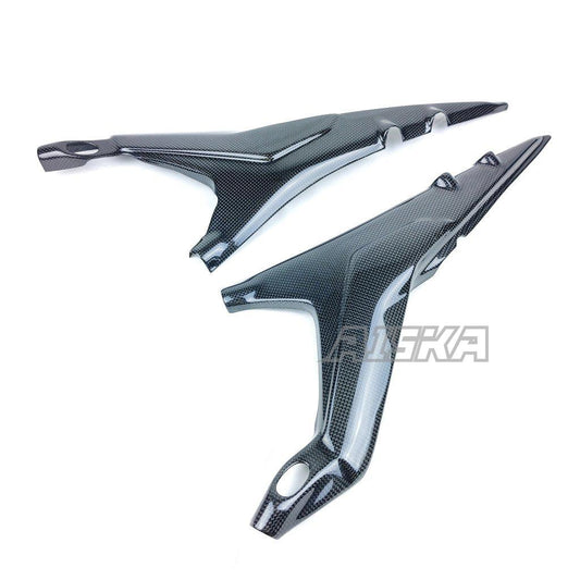 AISKA For Ducati Panigale V4 / V4S / V4R   Carbon Fiber Sub-Frame Covers Protectors  FULL VERSION Motorcycle Accessories Spare Parts 2018-2021