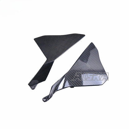 AISKA 100% Full Dry Carbon Fiber Parts Motorcycle Small Side Panels for Yamaha YZF R1 R1M 2015-2019