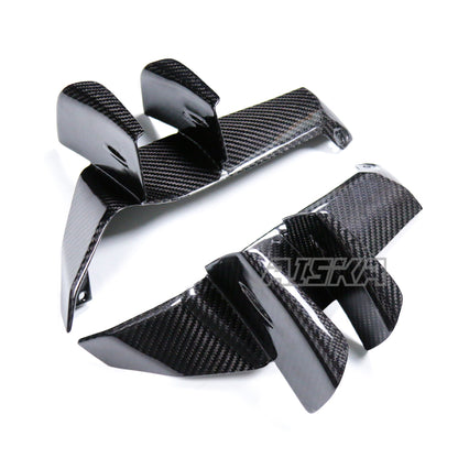 AISKA 100% 3K Dry Carbon Fiber Motorcycle Radiator Guard Side Covers for Yamaha MT09 FZ09 2024-2025