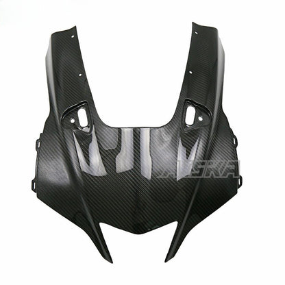 AISKA Full Carbon Fiber Motorcycle Front Headlight Fairing Nose Panel Cowl Fairing for Yamaha R1 2020-2025