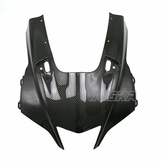 AISKA Full Carbon Fiber Motorcycle Front Headlight Fairing Nose Panel Cowl Fairing for Yamaha R1 2020-2025