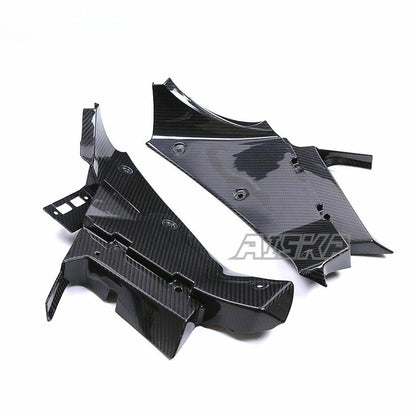 AISKA R7 Carbon Fiber Front Body Fairings Motorcycle Carbon Side Panels Fairings Kits for Yamaha R7 2022 2023 2024