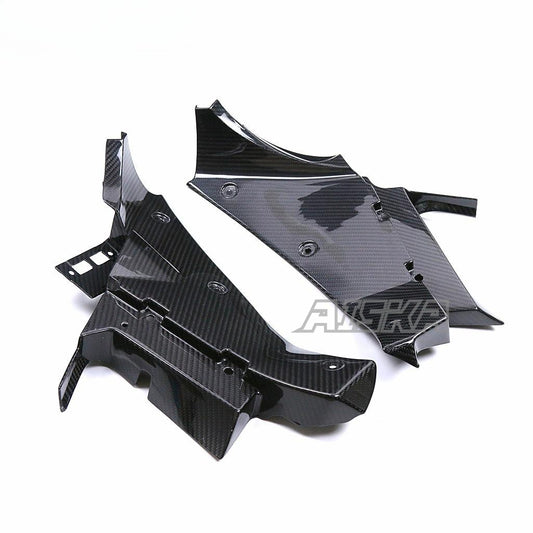 AISKA R7 Carbon Fiber Front Body Fairings Motorcycle Carbon Side Panels Fairings Kits for Yamaha R7 2022 2023 2024