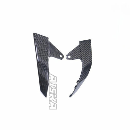 AISKA 100% 3K Pure Carbon Fiber Motorcycle Headlight Cover Bracket Shell Shield for Yamaha MT09 FZ09 2017-2020