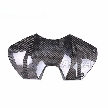 AISKA Twill Weave Glossy 3K Carbon Fiber Motorcycle Fuel tank Front Cover for Ducati Panigale V4 V4S V4R 2022-2024