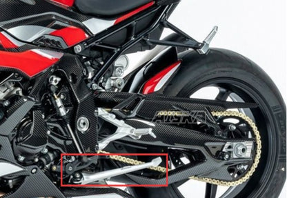 AISKA S1000RR Motorcycle Accessories Carbon Fiber Foot Tripod Side Bracket Kickstand Side Stand for BMW S1000RR 2019-2022