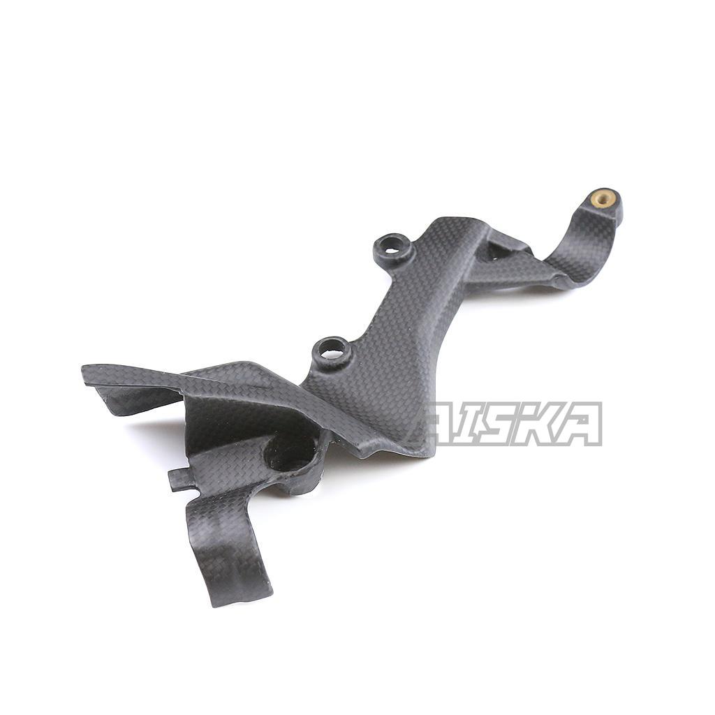 AISKA For Carbon Fiber  Motorcycle Accessories Ducati Streetfighter V2 Brake Fluid Reservoir Plate