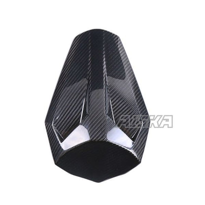 AISKA 3K Dry Carbon Fiber Motorcycle Passenger Rear Tail Seat Cowl Cover Fairing for Kawasaki Ninja ZX-4R ZX-4RR 2020+