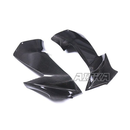 AISKA Carbon Fiber Motorcycle Spoiler Side Panels Cover Fairings for Honda CBR1000RR-R 2021 2022 2023 2024