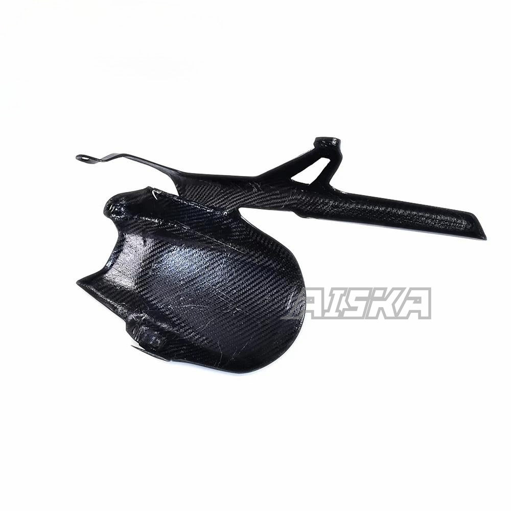 AISKA Motorcycle Carbon Fiber Rear Fender Splash Mud Dust Guard Mudguard Rear Hugger for Yamaha MT09 FZ09 2021-2023