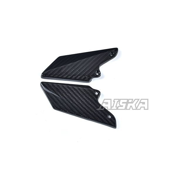 AISKA Carbon Fiber Motorcycle Accessories Rearset Heel Guard Plate Covers for Honda CBR1000RR-R 2021 2022 2023 2024
