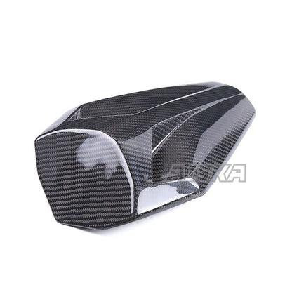AISKA 3K Dry Carbon Fiber Motorcycle Passenger Rear Tail Seat Cowl Cover Fairing for Kawasaki Ninja ZX-4R ZX-4RR 2020+