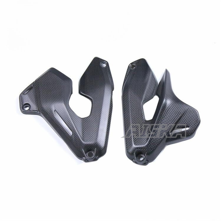 AISKA 3K 3*3 Carbon Fiber Motorcycle Accessories Body Side Panel for Ducati Monster 937 2021+