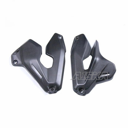 AISKA 3K 3*3 Carbon Fiber Motorcycle Accessories Body Side Panel for Ducati Monster 937 2021+