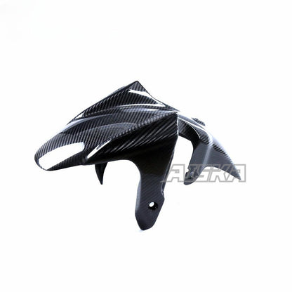 AISKA 100% Dry Carbon Fiber Mudguard Motorcycle Front Wheel Fender Hugger for Yamaha MT07 MT-07 2014-2017