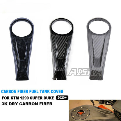 AISKA 1290 Super Duke 3K Dry Carbon Fiber Motorcycle Center Fuel Tank Cover for KTM 1290 Super Duke R 2020 2021 2022 2023 2024