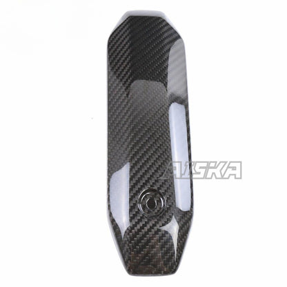 AISKA Motorcycle 100% Dry Carbon Fiber Gas Tank Middle Protection Top Fuel Panel Center Pad for Yamaha MT07 MT-07 2014-2017