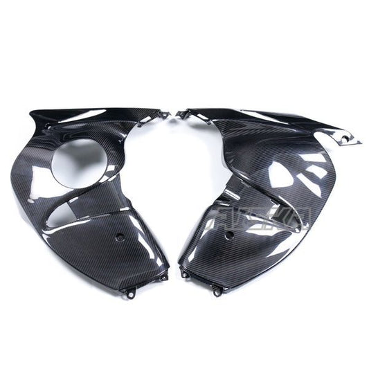 AISKA 100% 3K Carbon Fiber Motorcycle Left Right Side Panels Fairing for Suzuki GSX1300 R Hayabusa Gen2 2008-2020