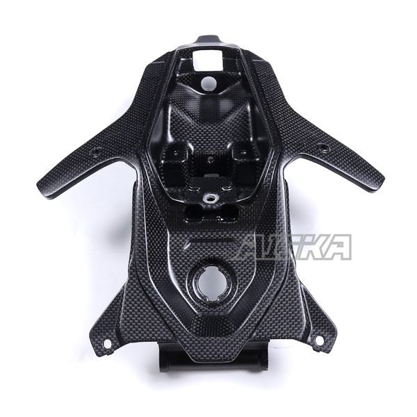 AISKA New 100% 3K Full Dry Carbon Fiber Motorcycle Rear Tail Seat Under Stay Fairing for Ducati Panigale V4 V4S 2025