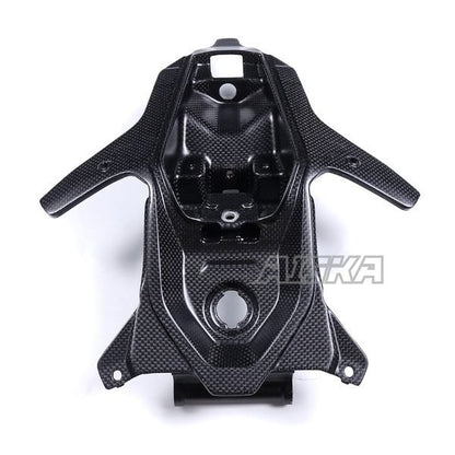 AISKA New 100% 3K Full Dry Carbon Fiber Motorcycle Rear Tail Seat Under Stay Fairing for Ducati Panigale V4 V4S 2025