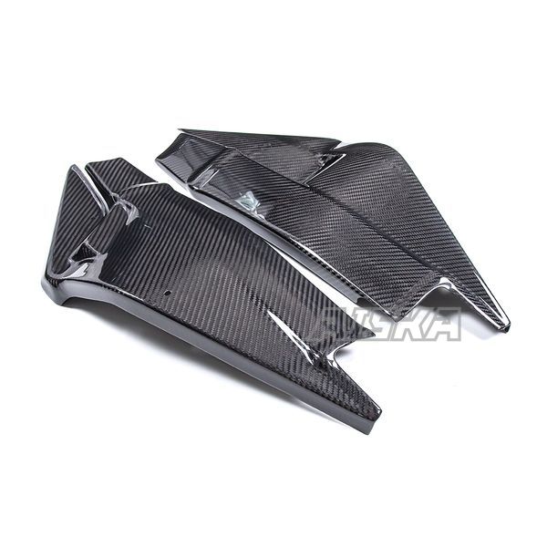 AISKA New Dry Carbon Fiber Motorcycle Swing Arm Protectors Fairings Swingarm Covers for Suzuki Hayabusa GSX1300R Gen2 Gen3 2008-2025