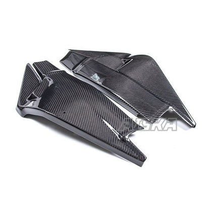 AISKA New Dry Carbon Fiber Motorcycle Swing Arm Protectors Fairings Swingarm Covers for Suzuki Hayabusa GSX1300R Gen2 Gen3 2008-2025