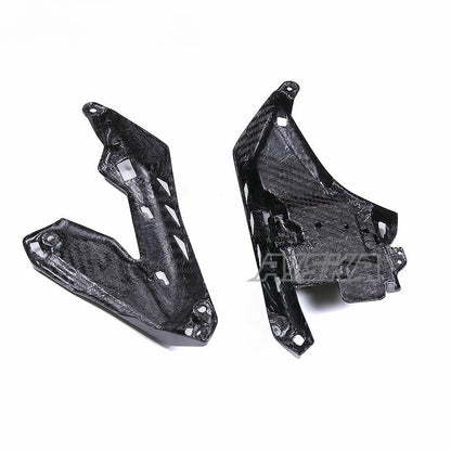 AISKA Dry Carbon Fiber Body Fairings Motorcycle Under Air Intake Fairing Side Panels for Yamaha MT10 FZ10 2022 2023 2024