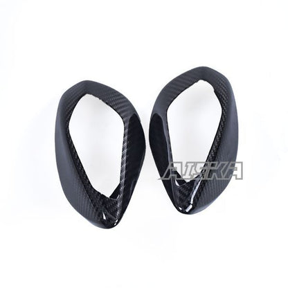 Motorcycle Modified Spare Parts Mirror Cover  for DUCATI PANIGALE V4 CARBON FIBER 2018-2021