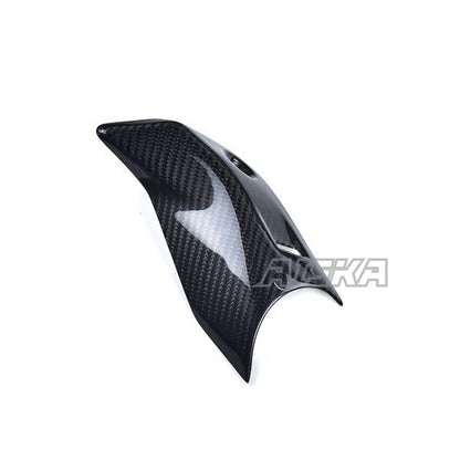 AISKA 3K Dry Carbon Fiber Motorcycle Exhaust Pipe Muffler Heat Shield Cover for Kawasaki Ninja ZX-25R 2020-2024