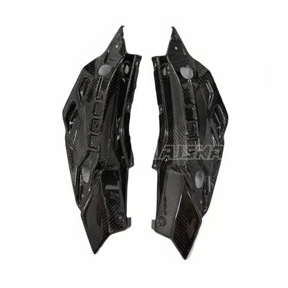 AISKA 100% 3K Dry Carbon Fiber Motorcycle Tail Seat Side Panel for Yamaha MT09 FZ09 2024-2025