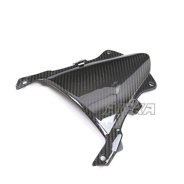 AISKA 3K Dry Carbon Fiber Motorcycle Racing Front Screen Windshield Fairing Windshield for Kawasaki Ninja ZX-4R ZX-4RR 2020+